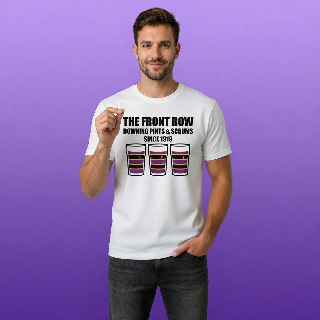 Instonians Rugby T-Shirt – The Front Row Downing Pints & Scrums Since 1919