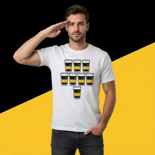 Malahide RFC Scrum Down Down Pints T-Shirt