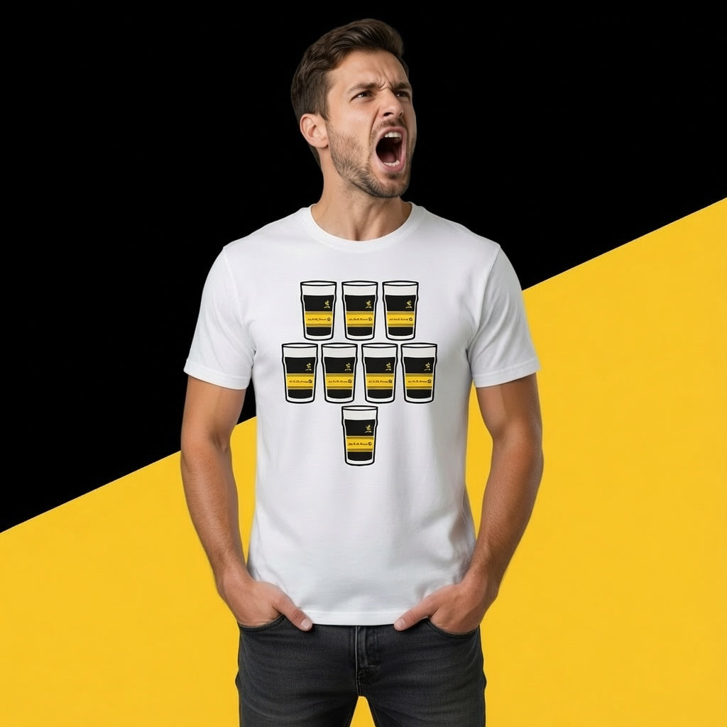 Malahide RFC Scrum Down Down Pints T-Shirt