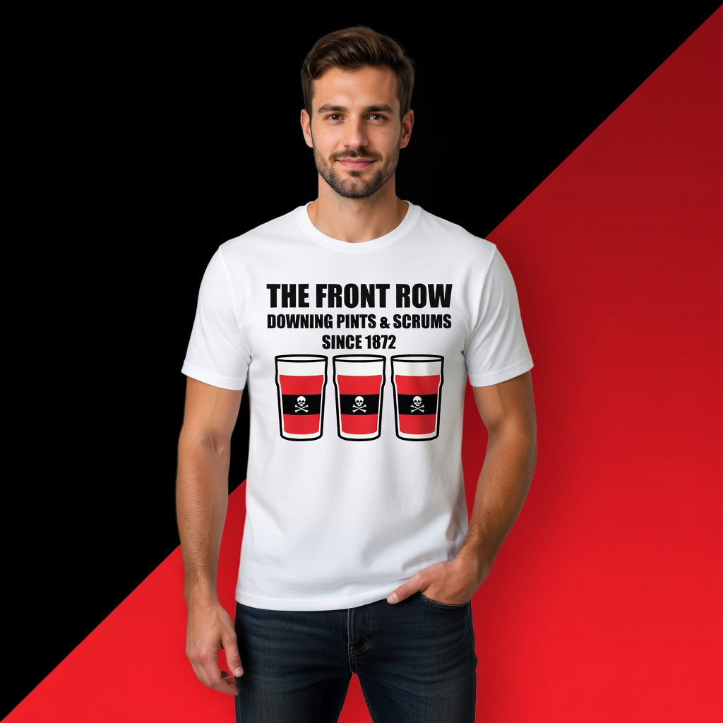 UCC RFC Rugby T-Shirt – The Front Row Downing Pints & Scrums Since 1872