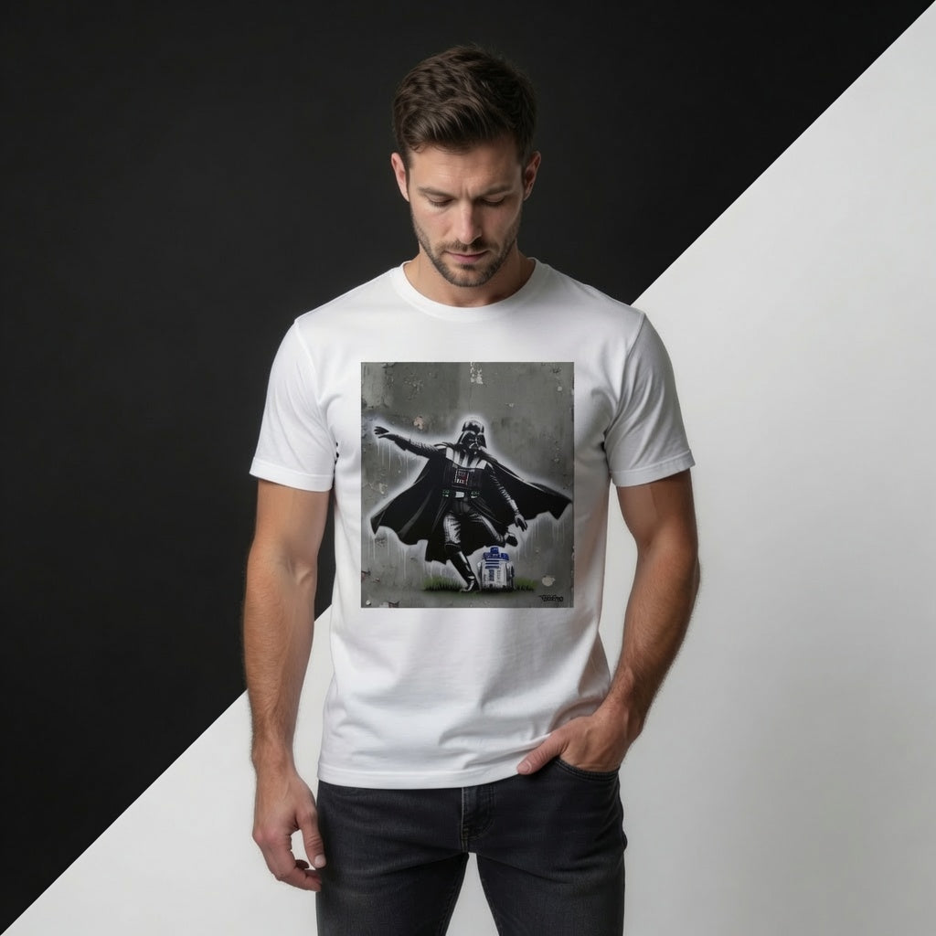 Dark Side Droid Kick Rugby T-Shirt