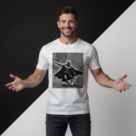 Dark Side Droid Kick Rugby T-Shirt