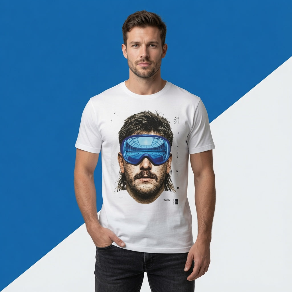 On Reflection – Stadium Goggles (Blue) Tee