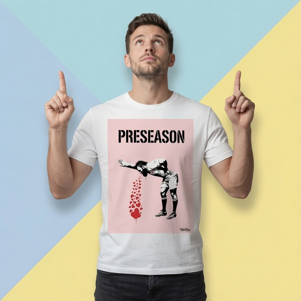 PRESEASON Rugby T‑Shirt – Misty Rose