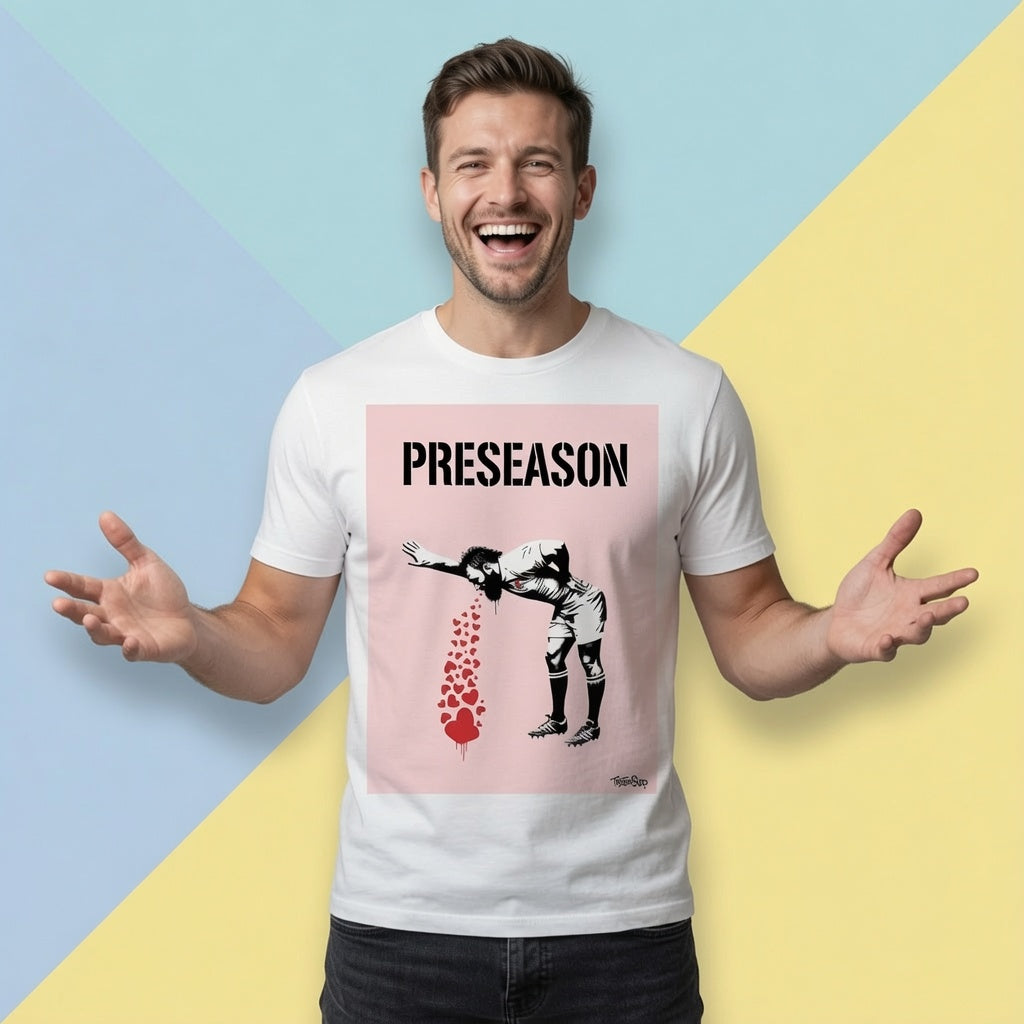 PRESEASON Rugby T‑Shirt – Misty Rose