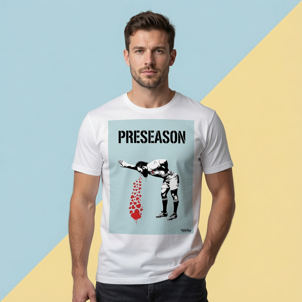 PRESEASON Rugby T‑Shirt – Light Cyan