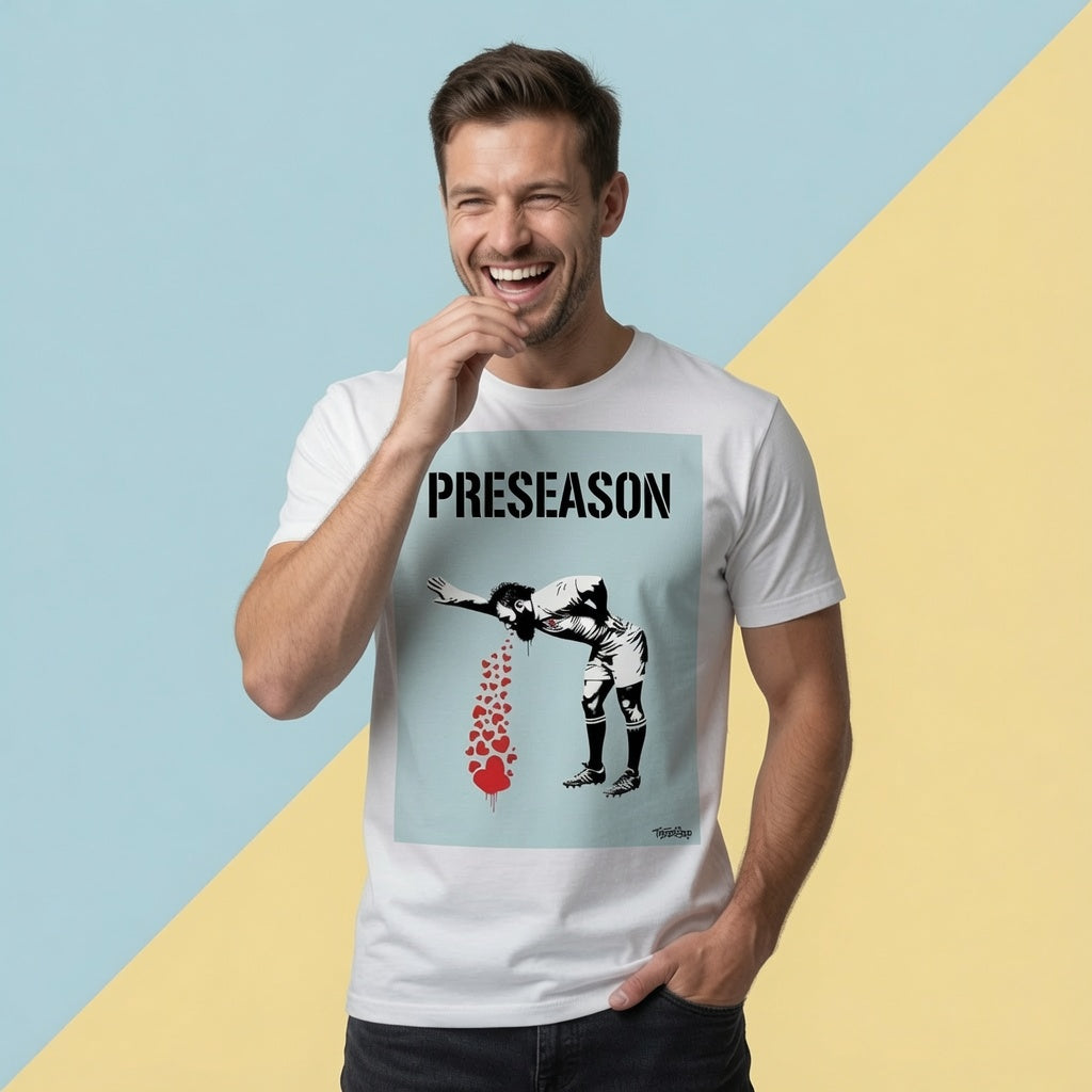 PRESEASON Rugby T‑Shirt – Light Cyan
