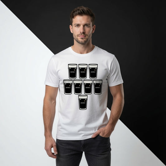 Longford RFC Scrum Down Down Pints T-Shirt