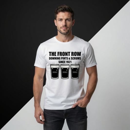Longford RFC Rugby T-Shirt – The Front Row Downing Pints & Scrums Since 1921