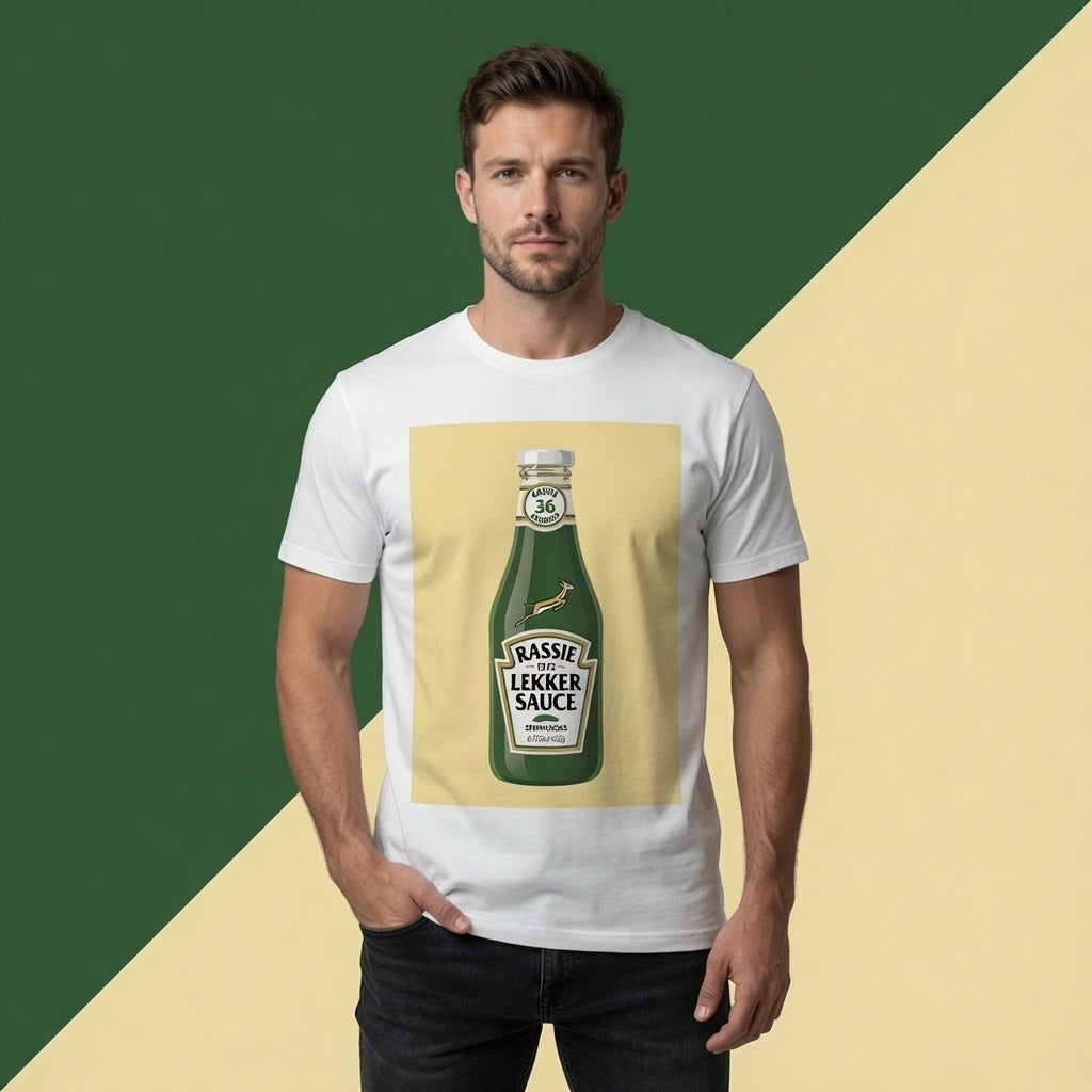 Rassie Erasmus Lekker Sauce Rugby T-Shirt