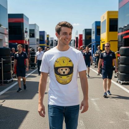 Halo Racing Dog T-Shirt