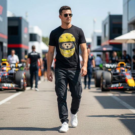 Halo Racing Dog T-Shirt