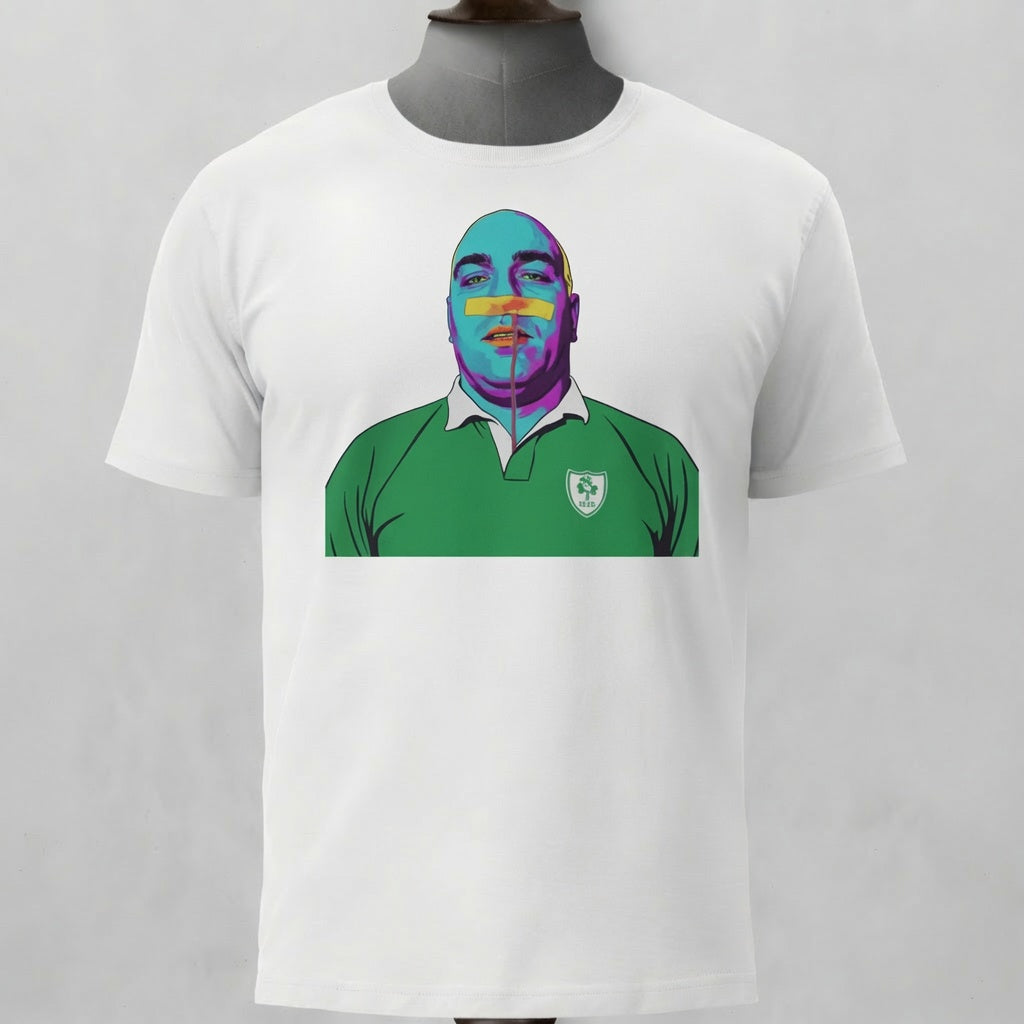 Irish Rugby Superfan - Phone Charger Portrait T-Shirt
