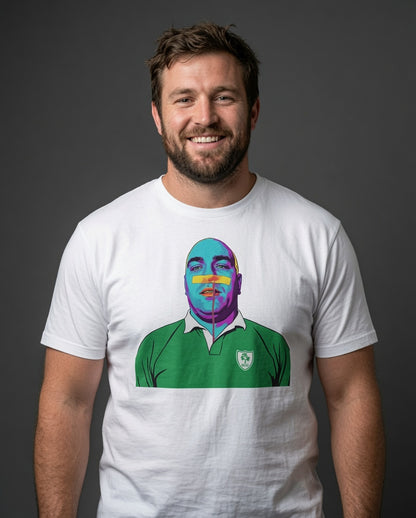 Irish Rugby Superfan - Phone Charger Portrait T-Shirt