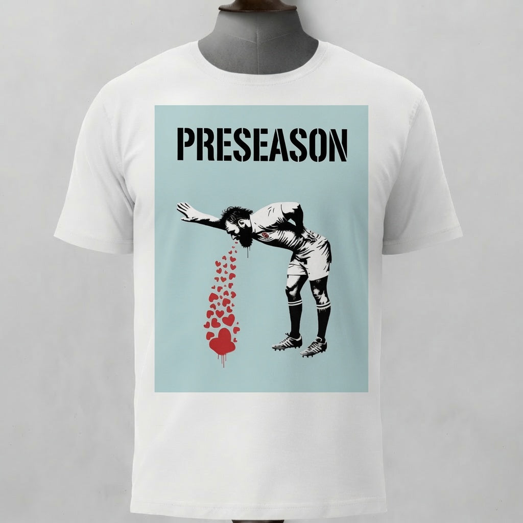 PRESEASON Rugby T‑Shirt - Light Cyan