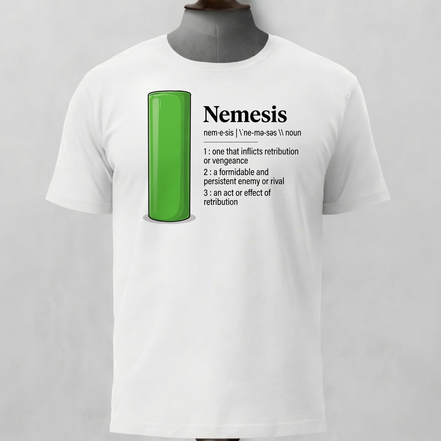 Nemesis Green Tackle Bag Rugby T-Shirt
