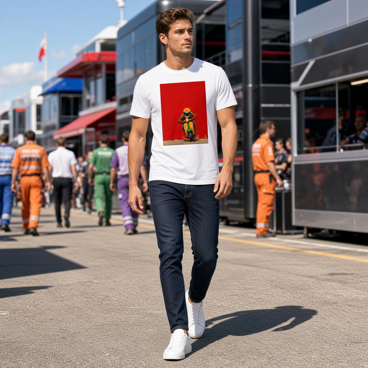 São Paulo Scooter Escape T-Shirt