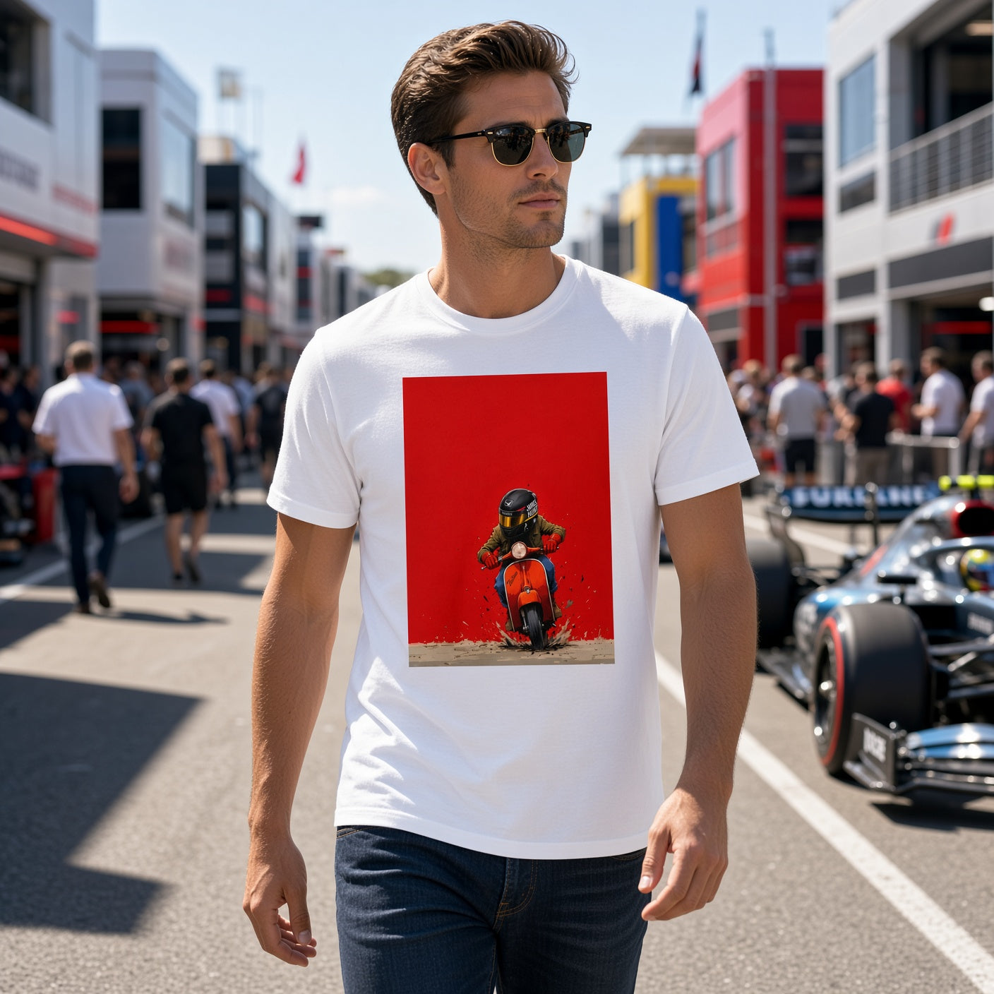 Belmont Scooter Escape T-Shirt