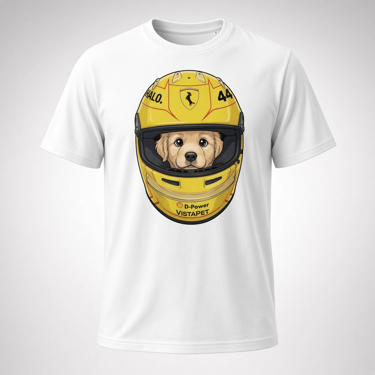 Halo Racing Dog T-Shirt