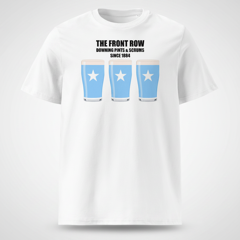Garryowen RFC Rugby T-Shirt – The Front Row Downing Pints & Scrums Since 1884
