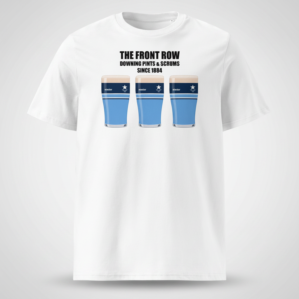 Garryowen Retro I Front Row Rugby T-Shirt