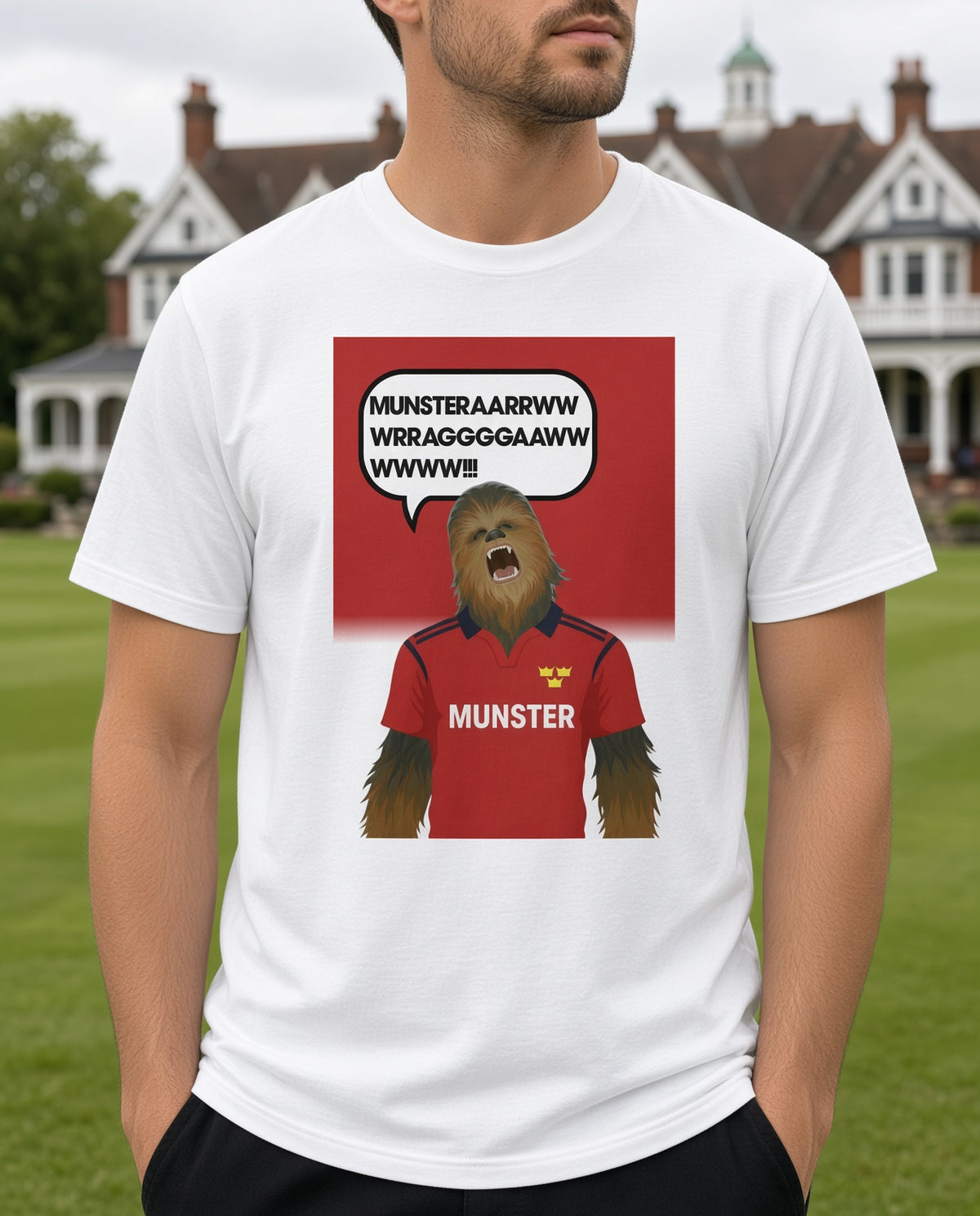 Munster Wookiee Warrior Rugby T-Shirt