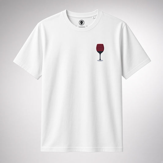 Vintage Venter by the Glass Rugby T-Shirt (Small Print)