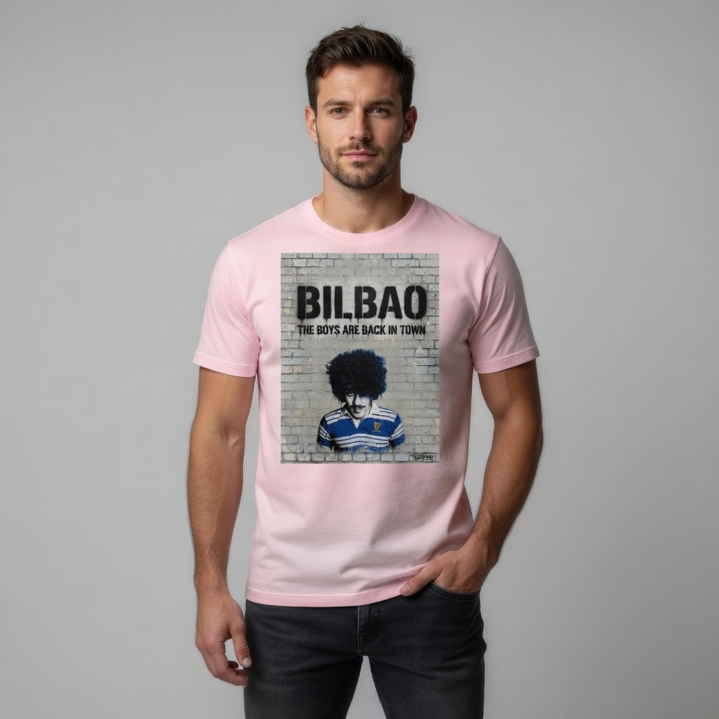 Leinster Legends - Black Bilbao Rugby T-Shirt