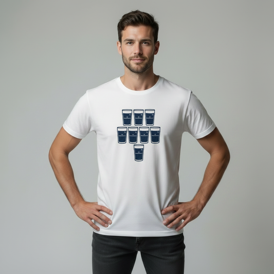 Leinster Europe Scrum Down Down Pints T-Shirt