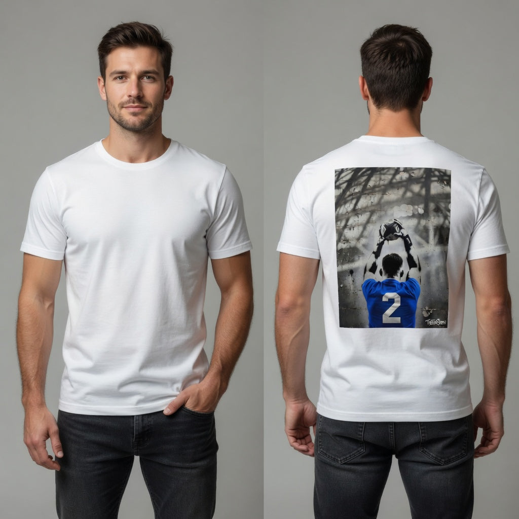 Leinster Clutch Throw Rugby T-Shirt - Back Print