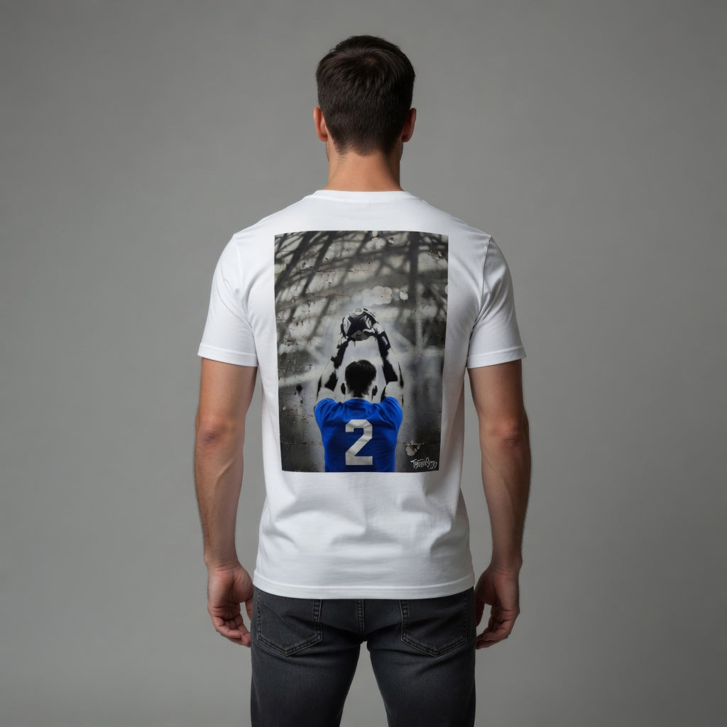 Leinster Clutch Throw Rugby T-Shirt - Back Print