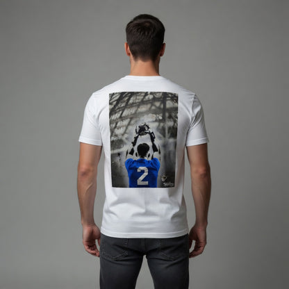 Leinster Clutch Throw Rugby T-Shirt - Back Print