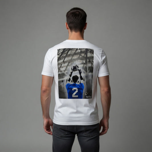 Leinster Clutch Throw Rugby T-Shirt - Back Print