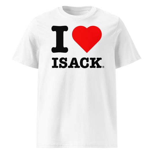 Bold red heart and ISACK print – perfect for fans of F1’s next big name.