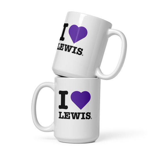 I Love Lewis Mug - a must have for Lewis Hamilton Fans
