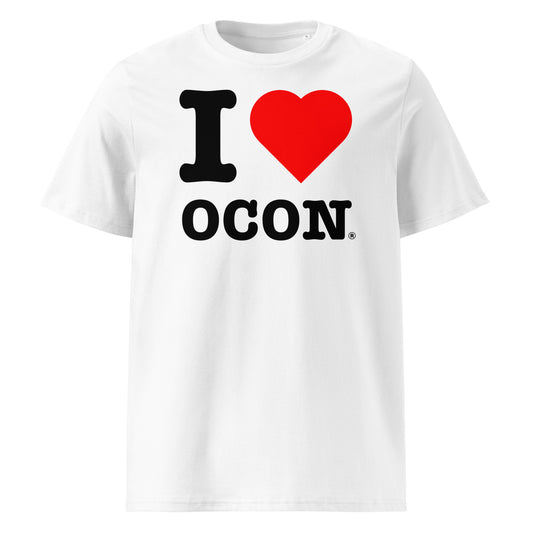 Red heart and bold OCON print – a clean, classic look for Esteban Ocon fans.