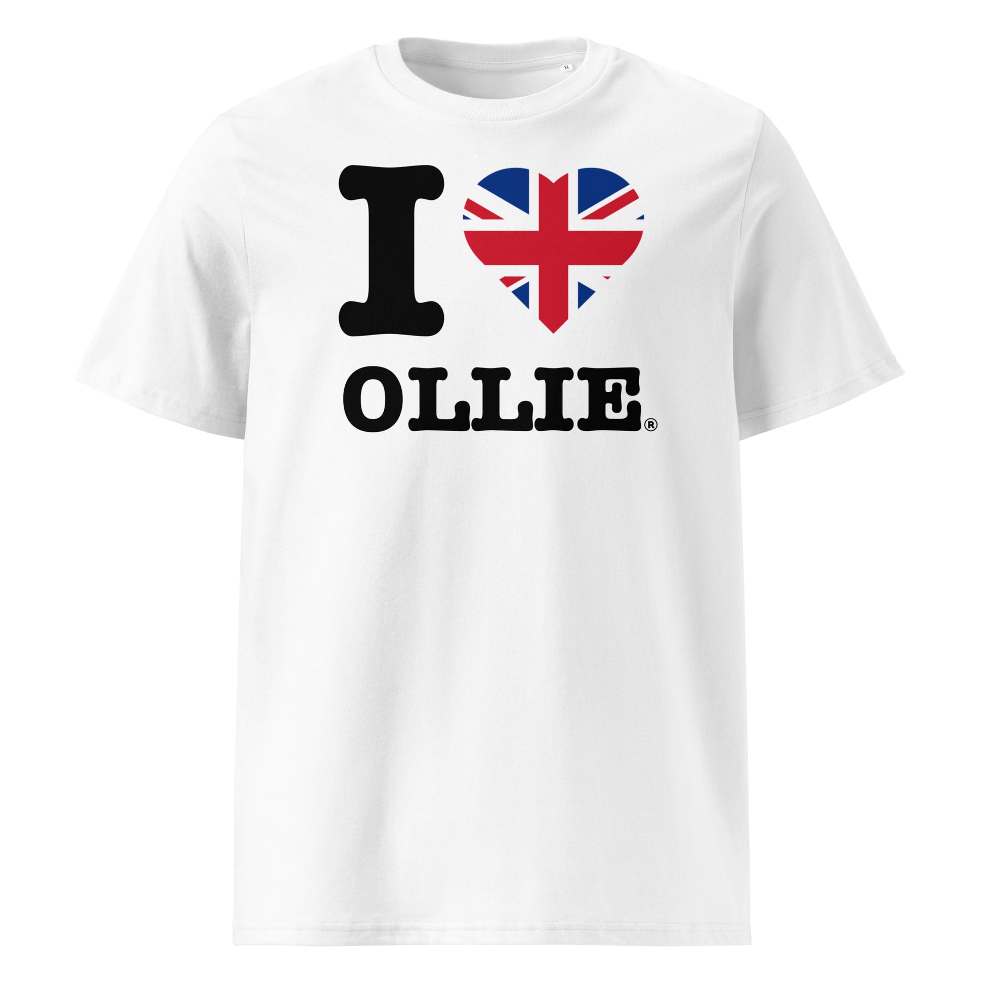 Bold Union Jack heart and Ollie print – a must-have for British F1 fans.