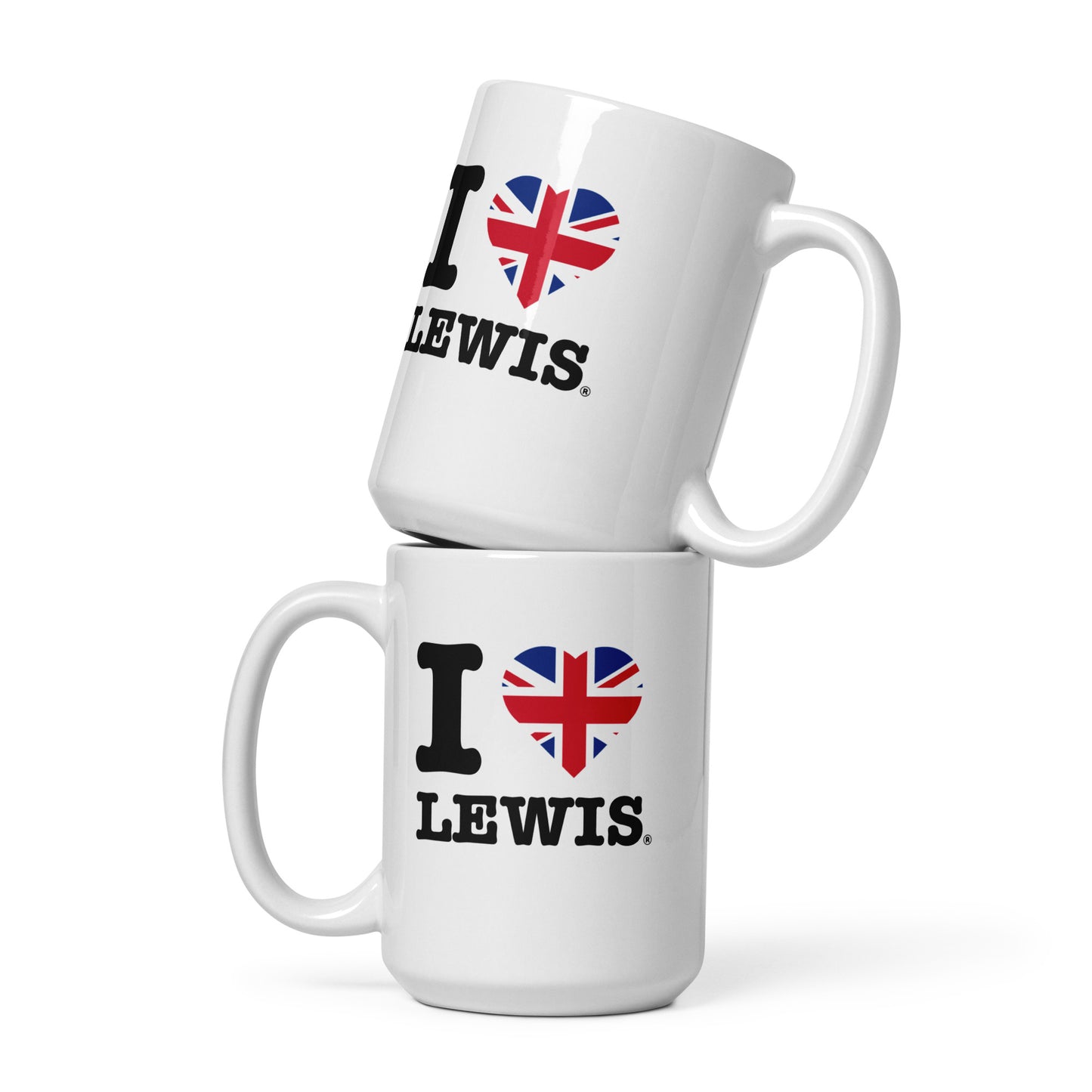 I love lewis showing A heart with this union jack on it - ideal for lewis hamilton fans watching silverstone at home.