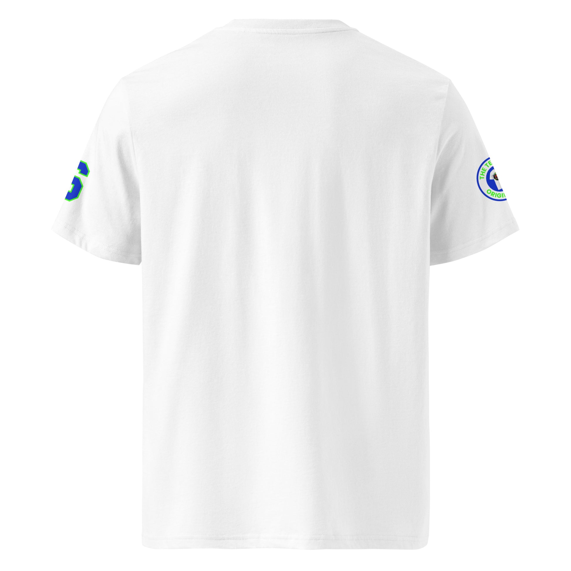 View the rear of the white Isack Hadjar T-Shirt. A must-have for any F1 fan and petrol head.