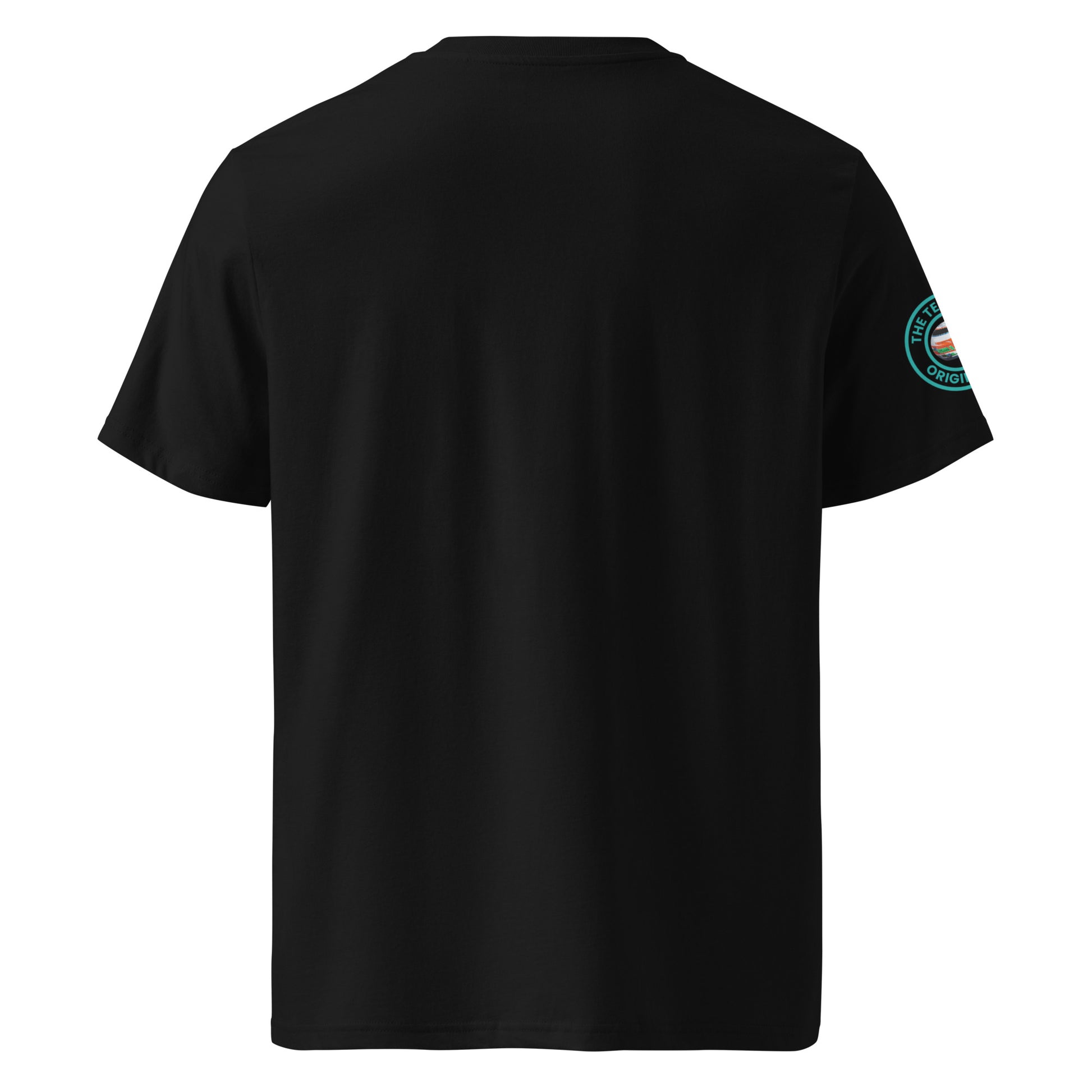 Rear view of the black Kimi Antonelli “MILK” T-Shirt showing the clean and stylish back design.