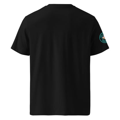 Rear view of the black Kimi Antonelli “MILK” T-Shirt showing the clean and stylish back design.