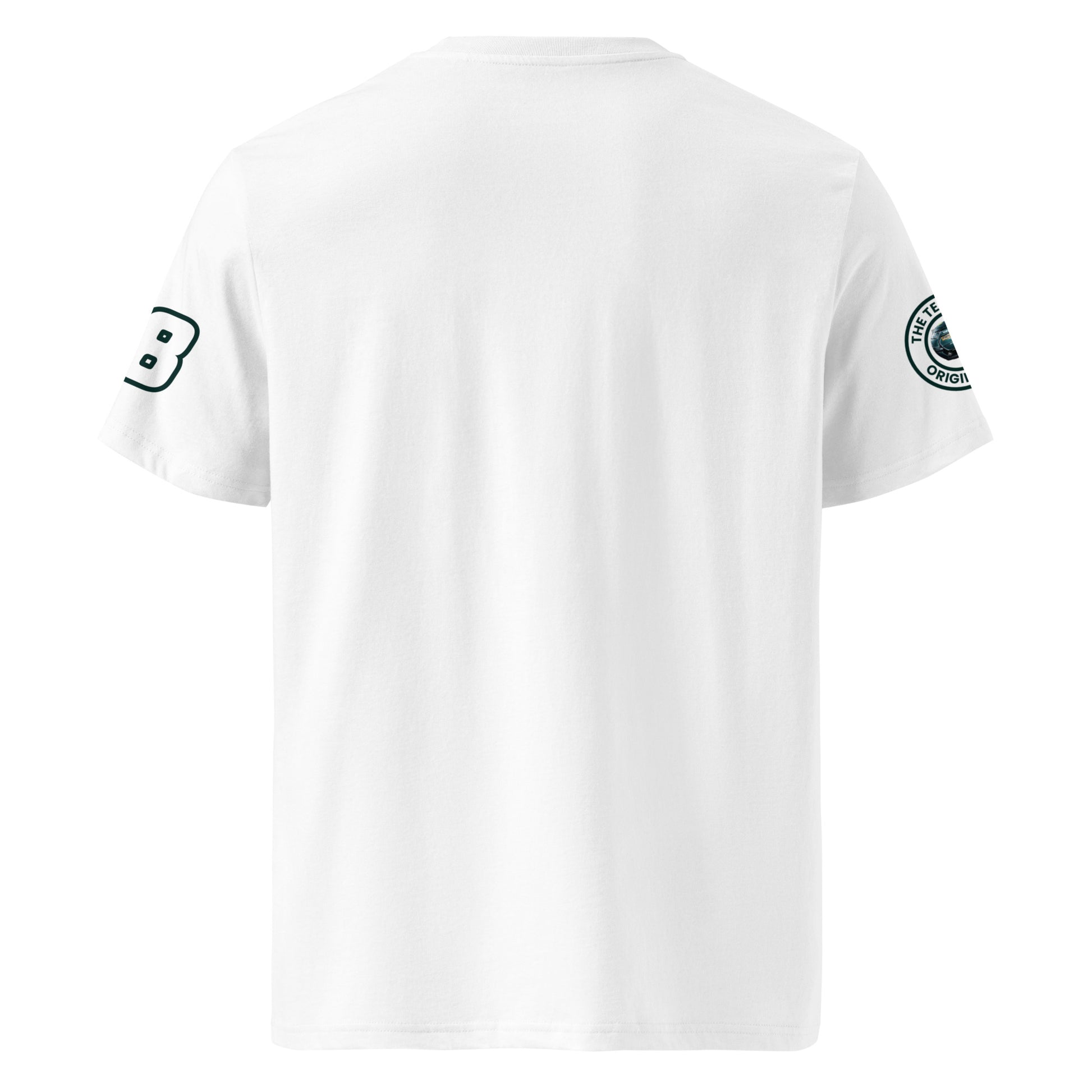 View the rear of the white Lance Stroll T-Shirt. A must-have for any F1 fan and petrol head.