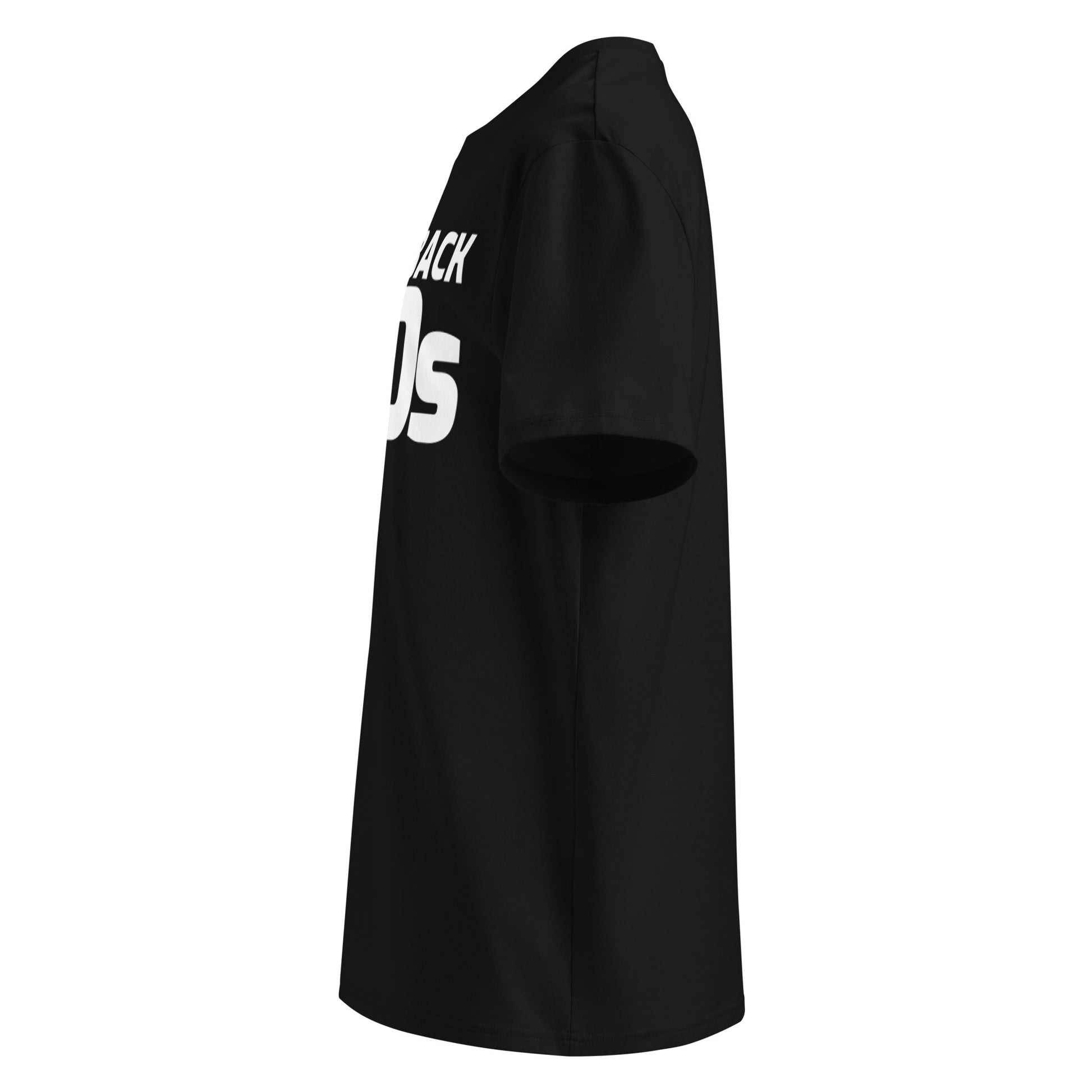 See the left side of our Bring Back V10s Black T-Shirt, designed for petrolheads who appreciate the glory days of V10 engines.
