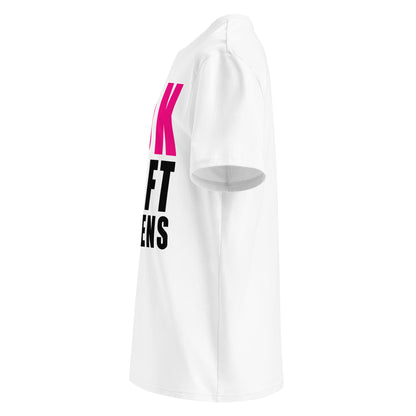 See the left side of our PDK Shift Happens White T-Shirt, designed for Porsche owners who appreciate engineering excellence.