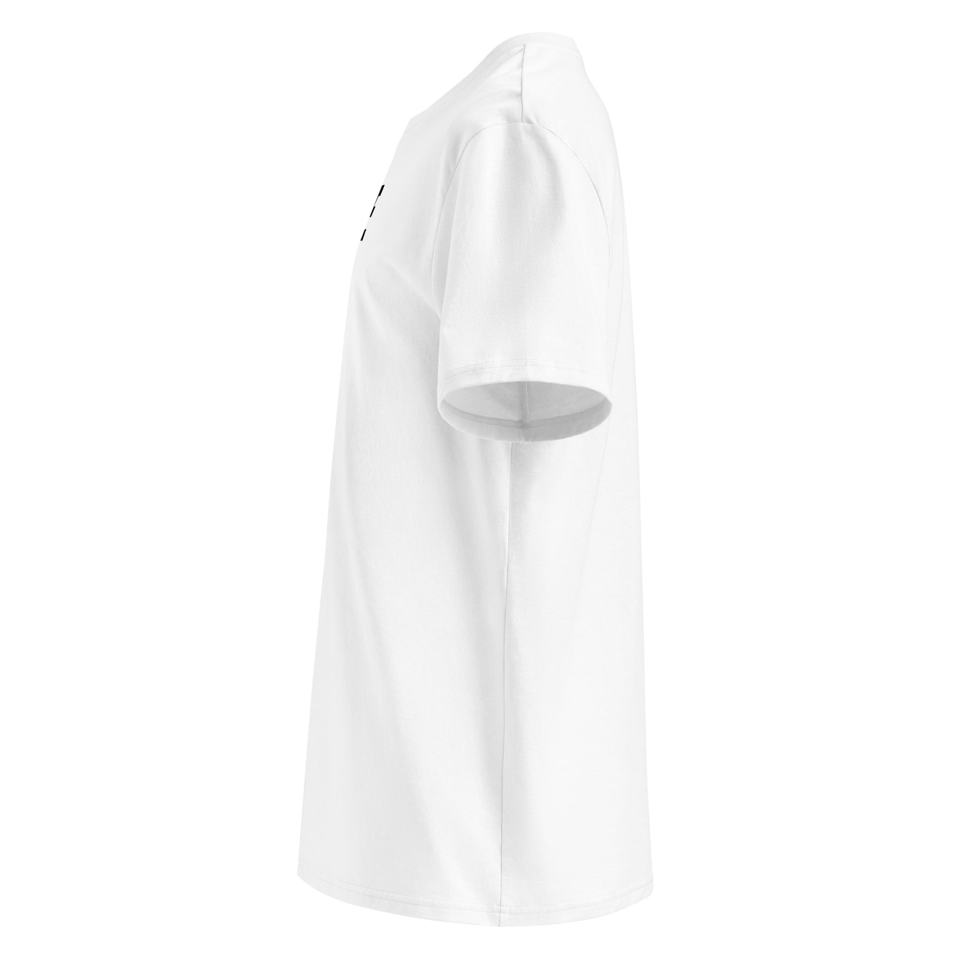 See the left side of our Torque of the Devil White T-Shirt, designed for petrolheads who appreciate high-torque engines.