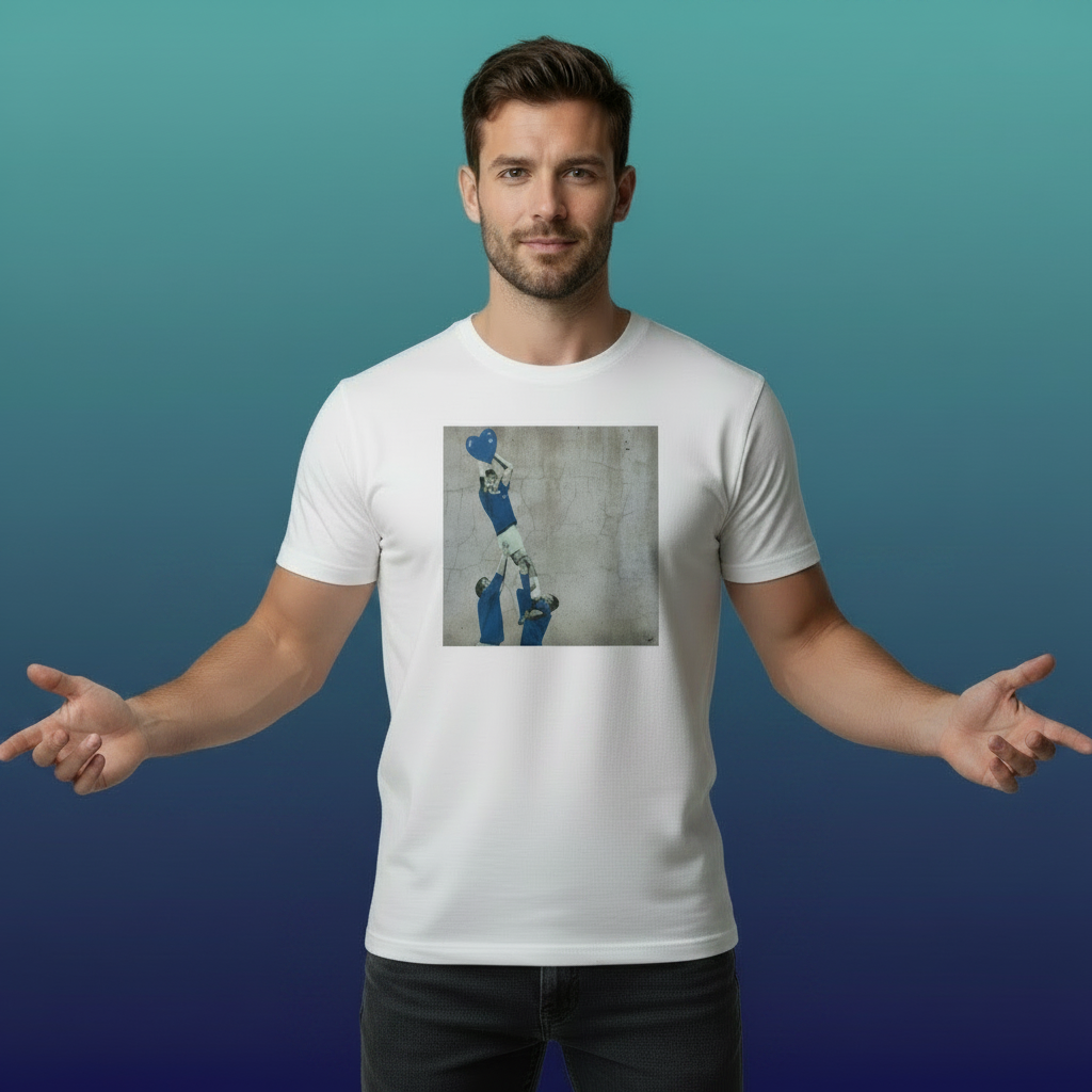 St Mary’s RFC Lineout Street Art Rugby T‑Shirt