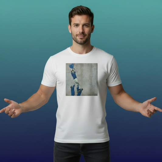 St Mary’s RFC Lineout Catch Street Art Rugby T‑Shirt
