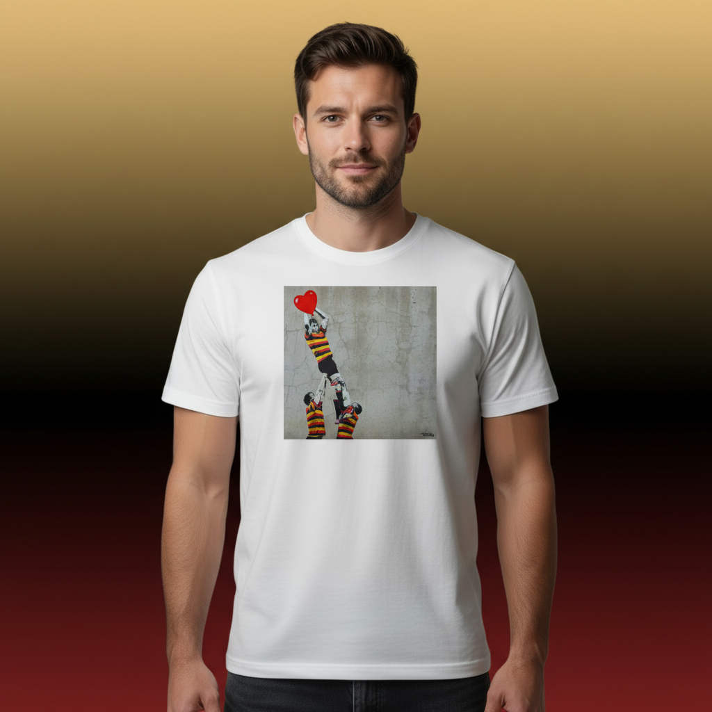 Lansdowne RFC Lineout Street Art Rugby T‑Shirt