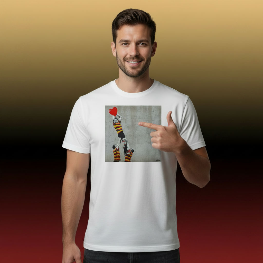 Lansdowne RFC Lineout Street Art Rugby T‑Shirt