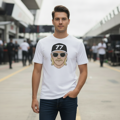 Race Dude Portrait T-Shirt